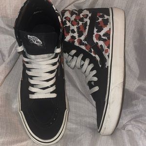 Leopard Vans high tops